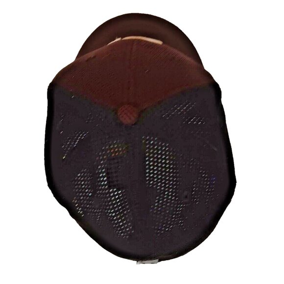 Under Armor Golf Cap Corduroy Dark Red, Black Mesh Back- Fitted Flex Sports Hat - Picture 3 of 8